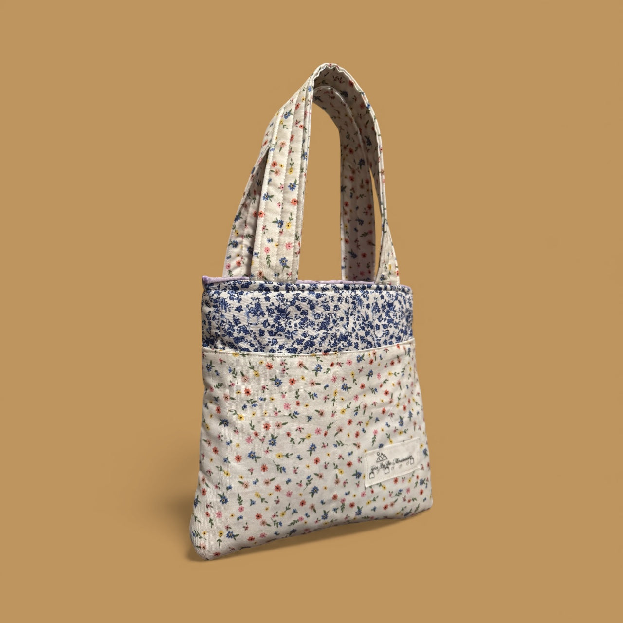 Nurse Mini Tote Bag - “Courage in Bloom”