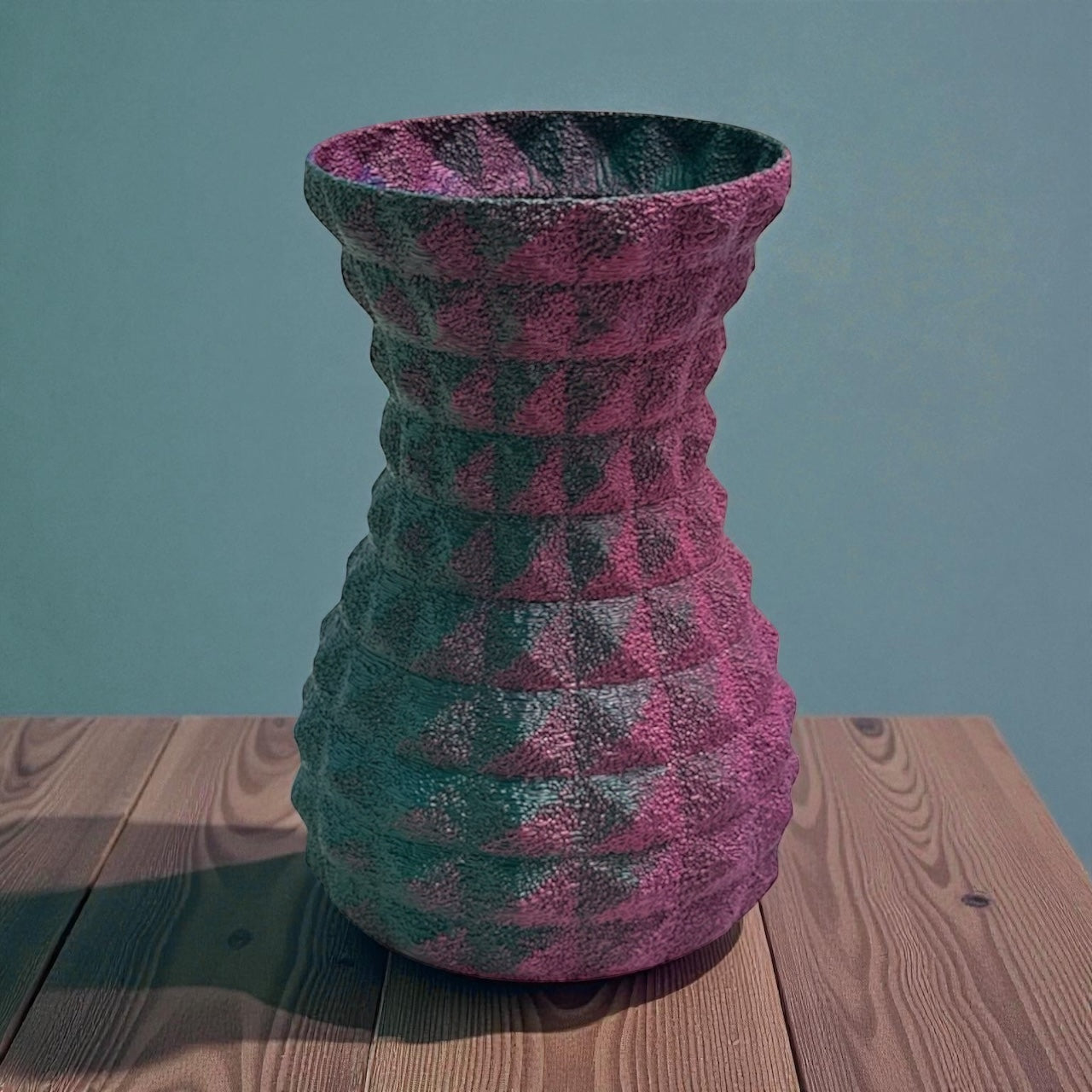 Purple Flower Vase