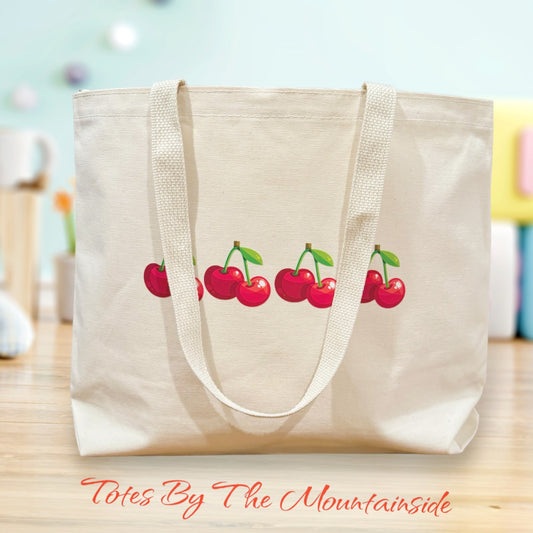 Cherries Tote Bag