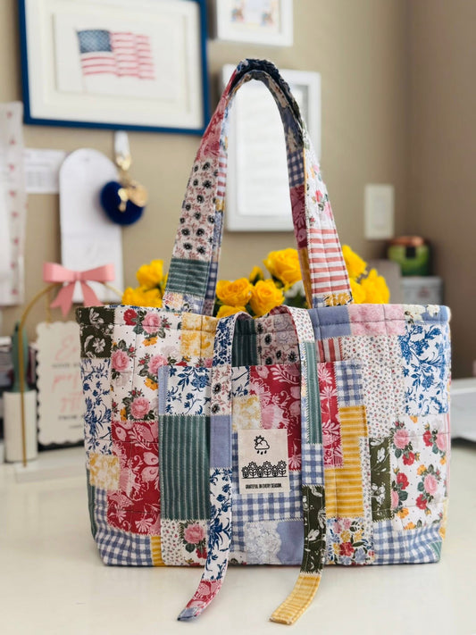 Stella Patchwork Tote