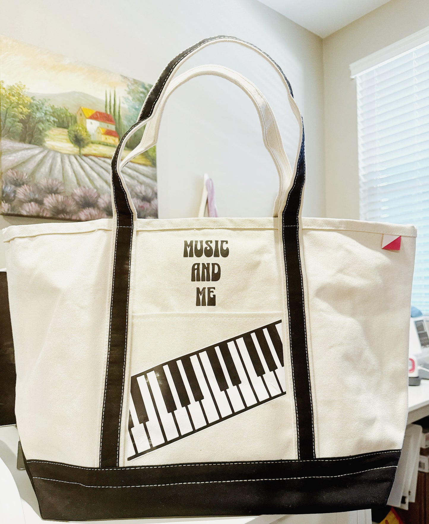 Music and Me Weekender Tote Bag - Large -