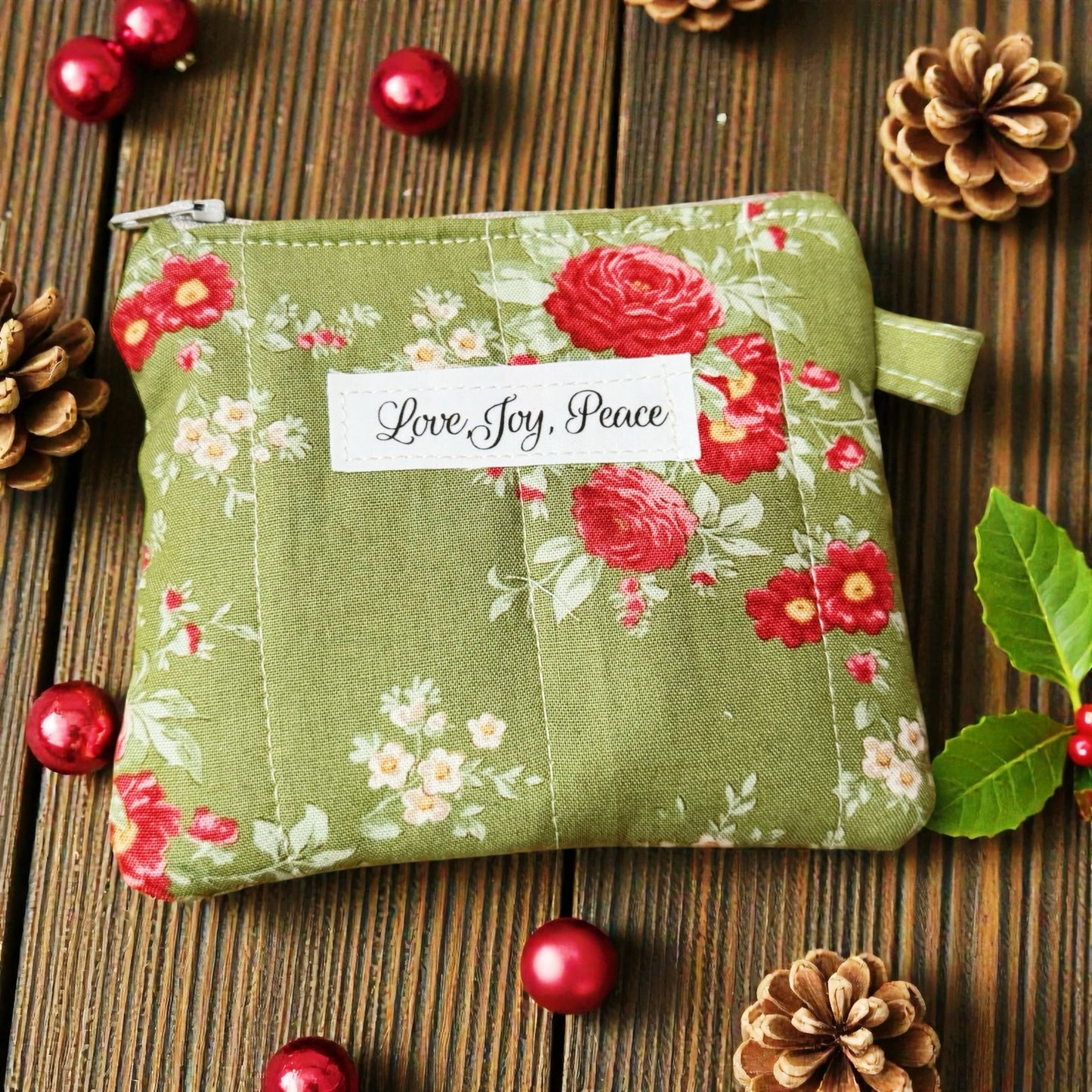 Holiday Limited Edition Zippered Wallet!