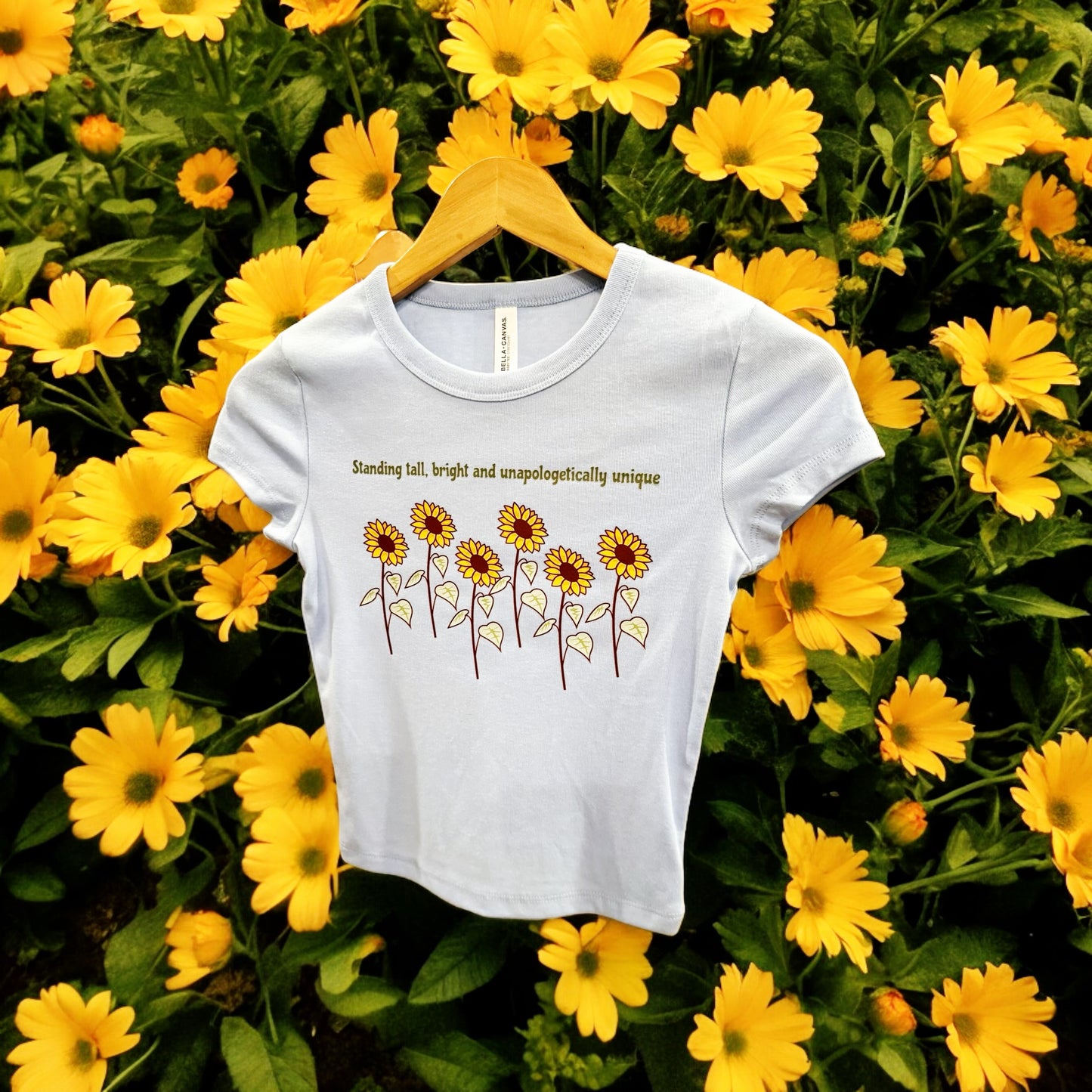 Sunflowers Baby Tee