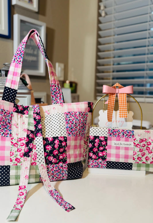 Lea Patchwork Tote