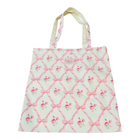 Pink Ribbon Tote Bag