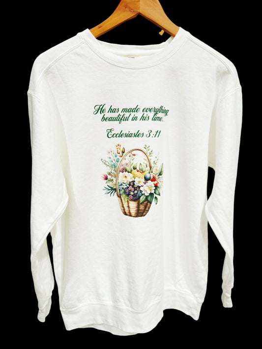 He Makes Everything Beautiful Sweatshirt