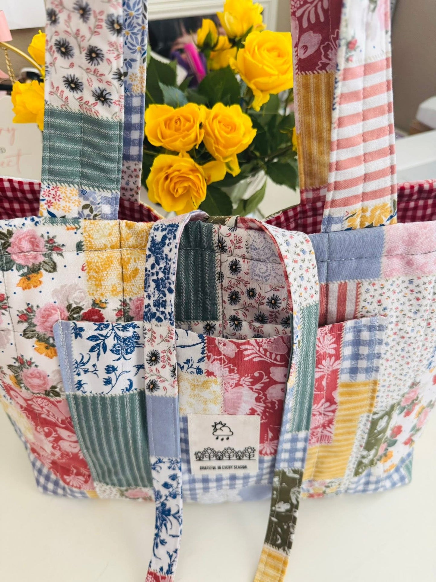 Stella Patchwork Tote