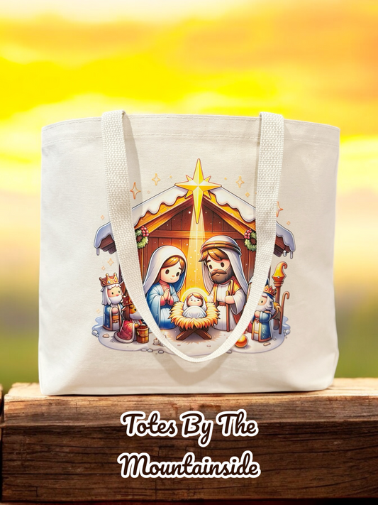 Nativity Tote Bag /Christmas Tote Bag