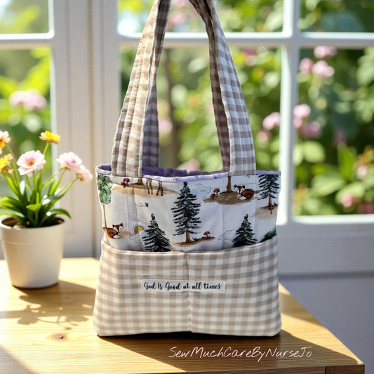 Nurse Mini Tote - Emerald Pines