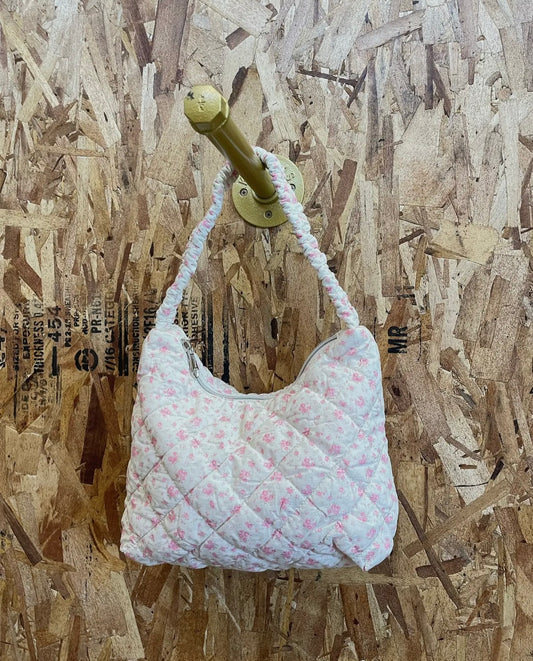 Quilted Floral Purse