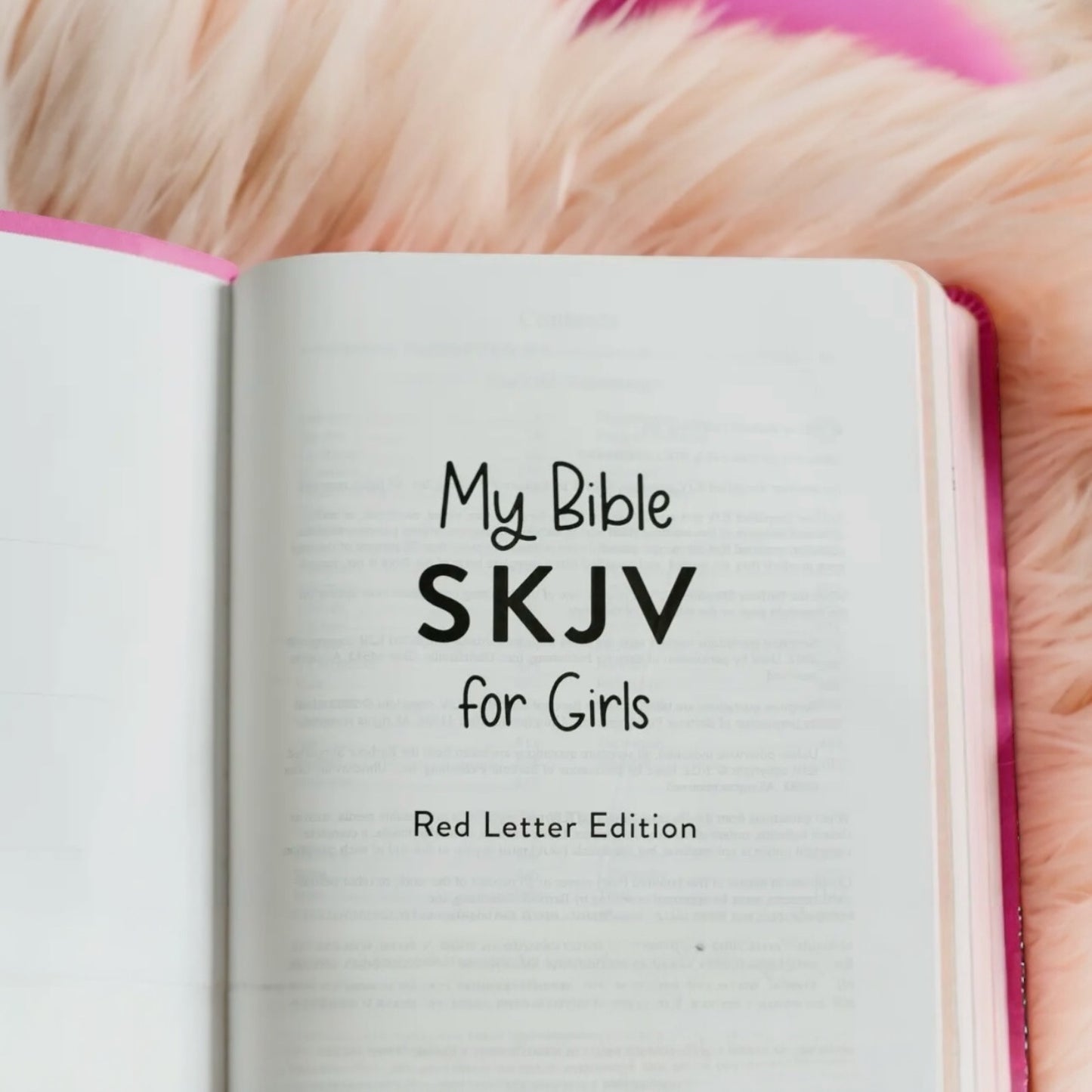 Bible for Girls with Bible Sleeve