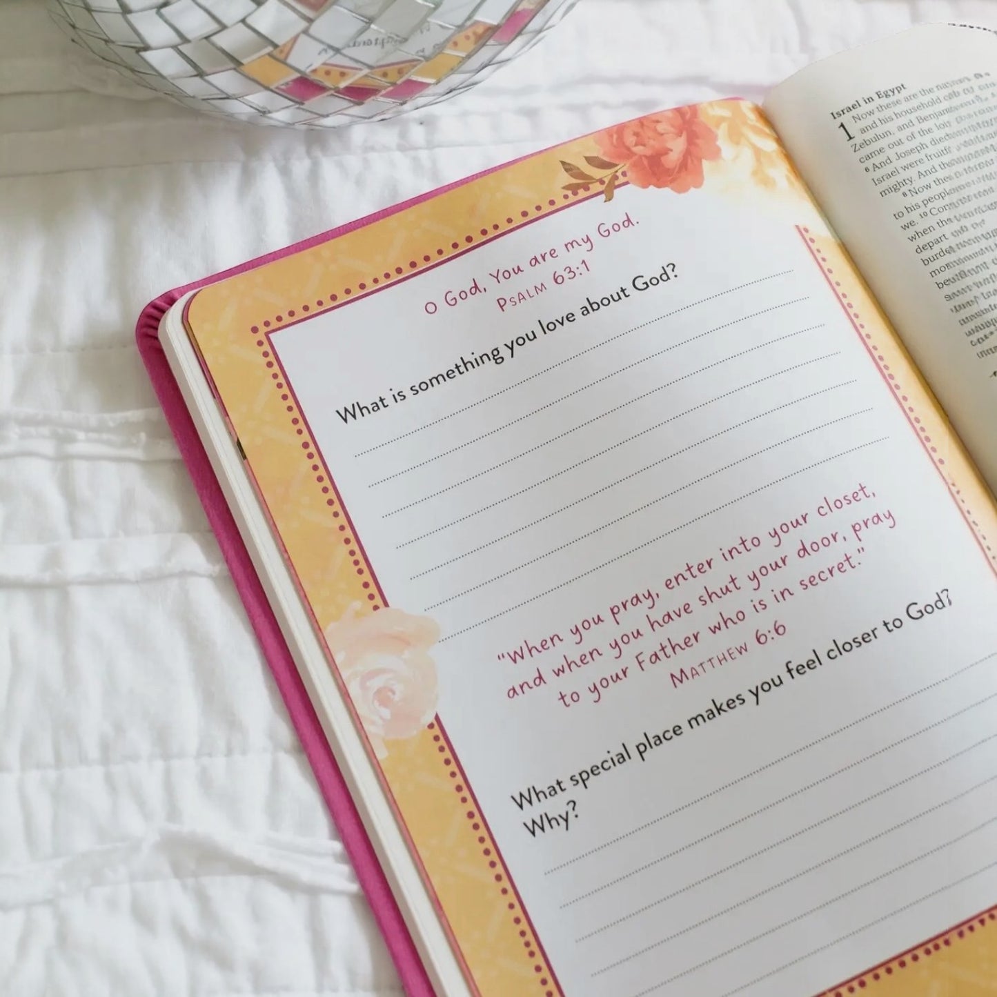 Bible for Girls with Bible Sleeve